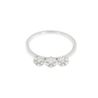 Ringe Roman Gioielli Dame MIO AMORE in Weißgold Diamante 0.39 Ct FANTASIA-4-J - FANTASIA-4-J